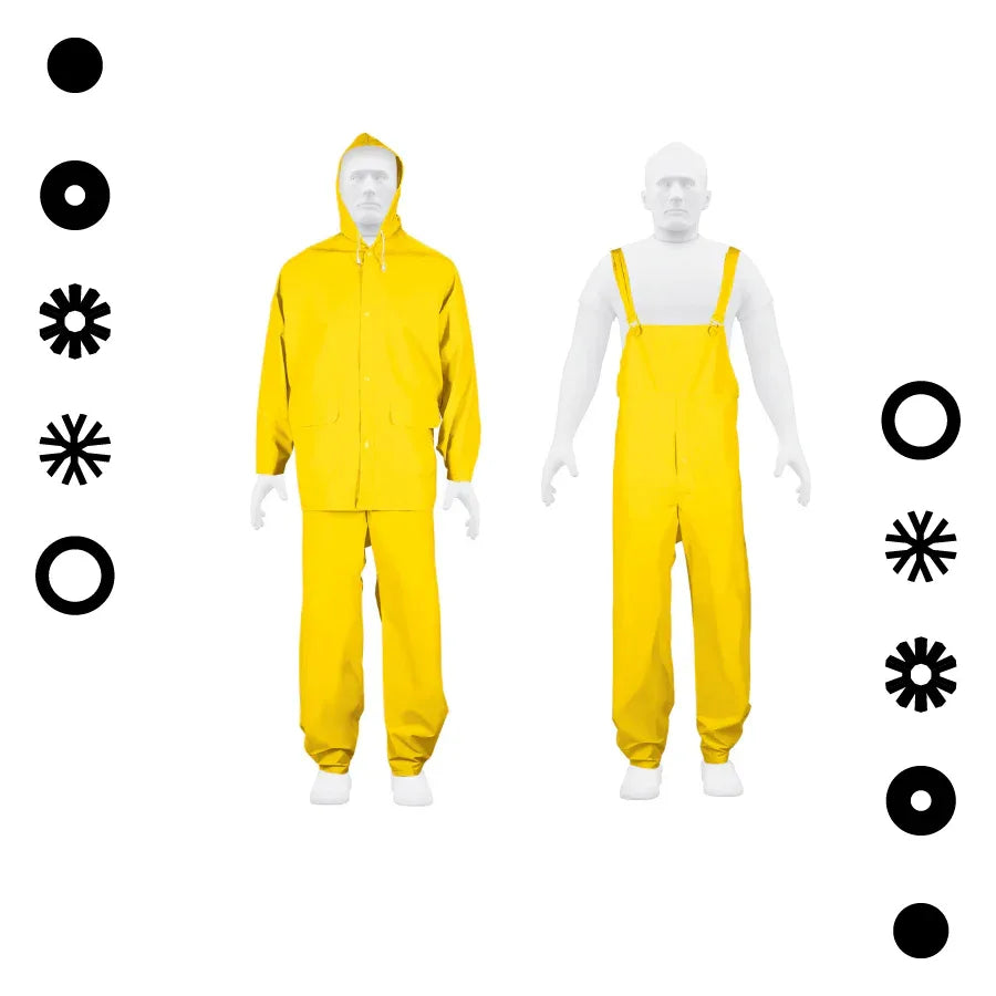 CONJUNTO IMPERMEABLE DE TRIPLE CAPA (CHICO) - Vivero Yañez 