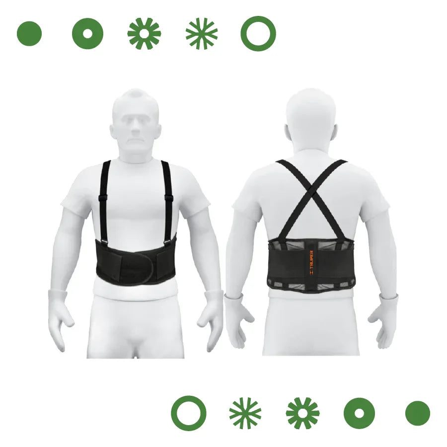 FAJA LUMBAR DE MALLA TRANSPIRABLE TALLA G - Vivero Yañez 