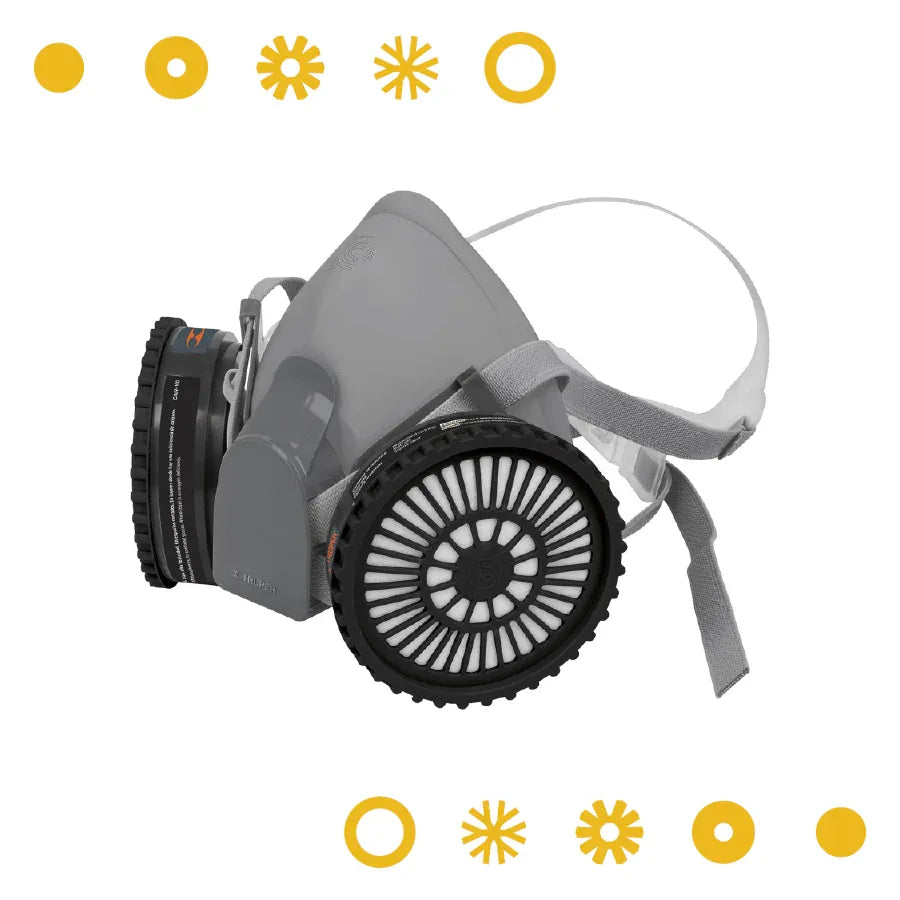 KIT RESPIRADOR PROFESIONAL CON CARTUCHOS- - Vivero Yañez 