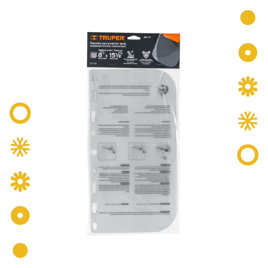 REPUESTO PARA PROTECTOR FACIAL PF-500