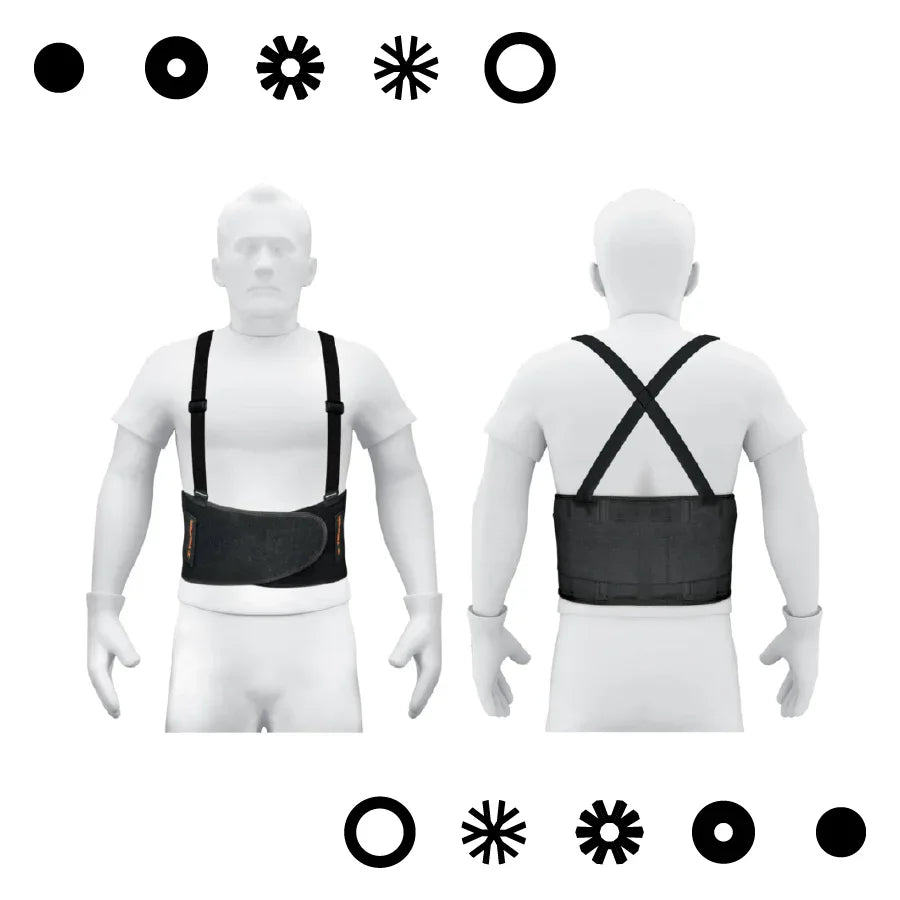 FAJA CON TIRANTES AJUSTABLES TRUPER (TALLA G) - - Vivero Yañez 