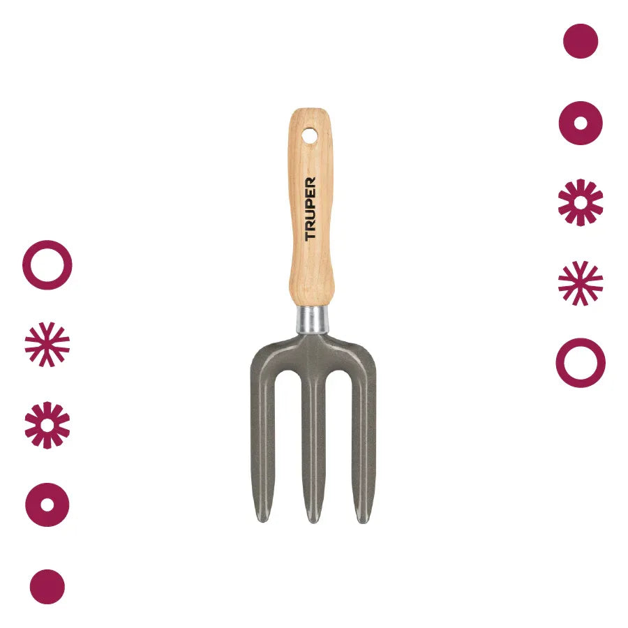 BIELDO PARA JARDIN, MANGO DE 6", TRUPER - Vivero Yañez 