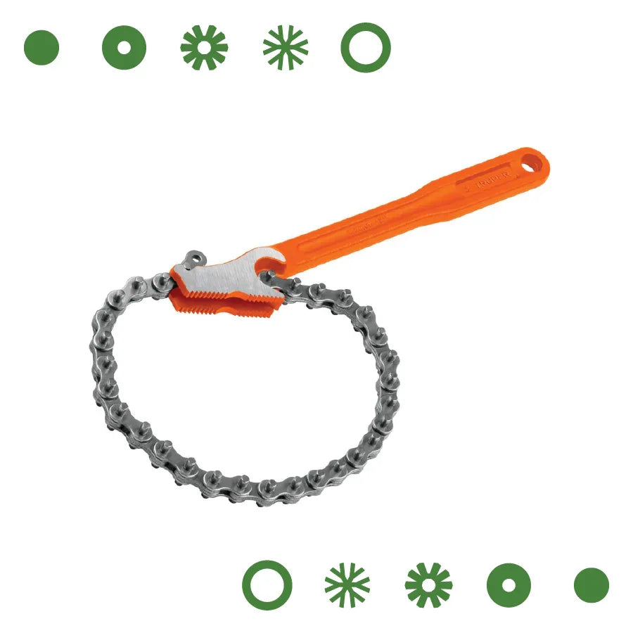 LLAVE UNIVERSAL CON CADENA CON MANGO DE 11", TRUPER - Vivero Yañez 