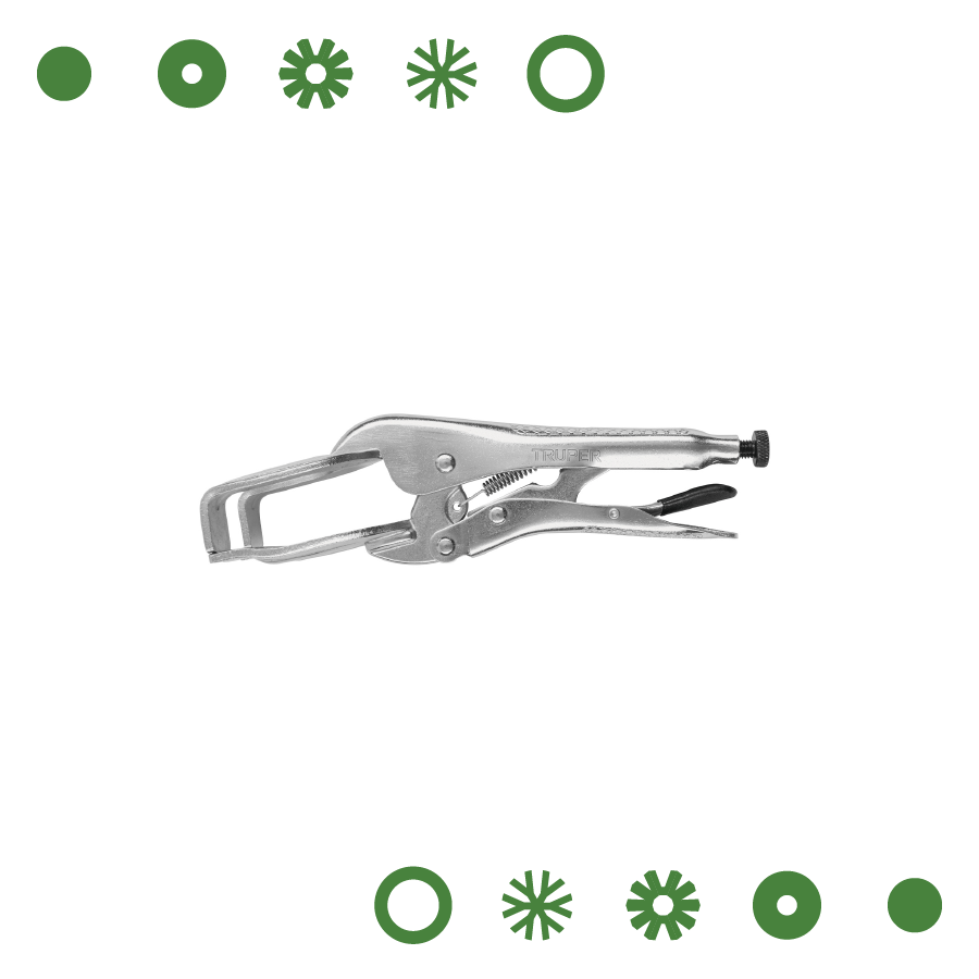PINZA DE PRESION 9" SOLDADORA TRUPER