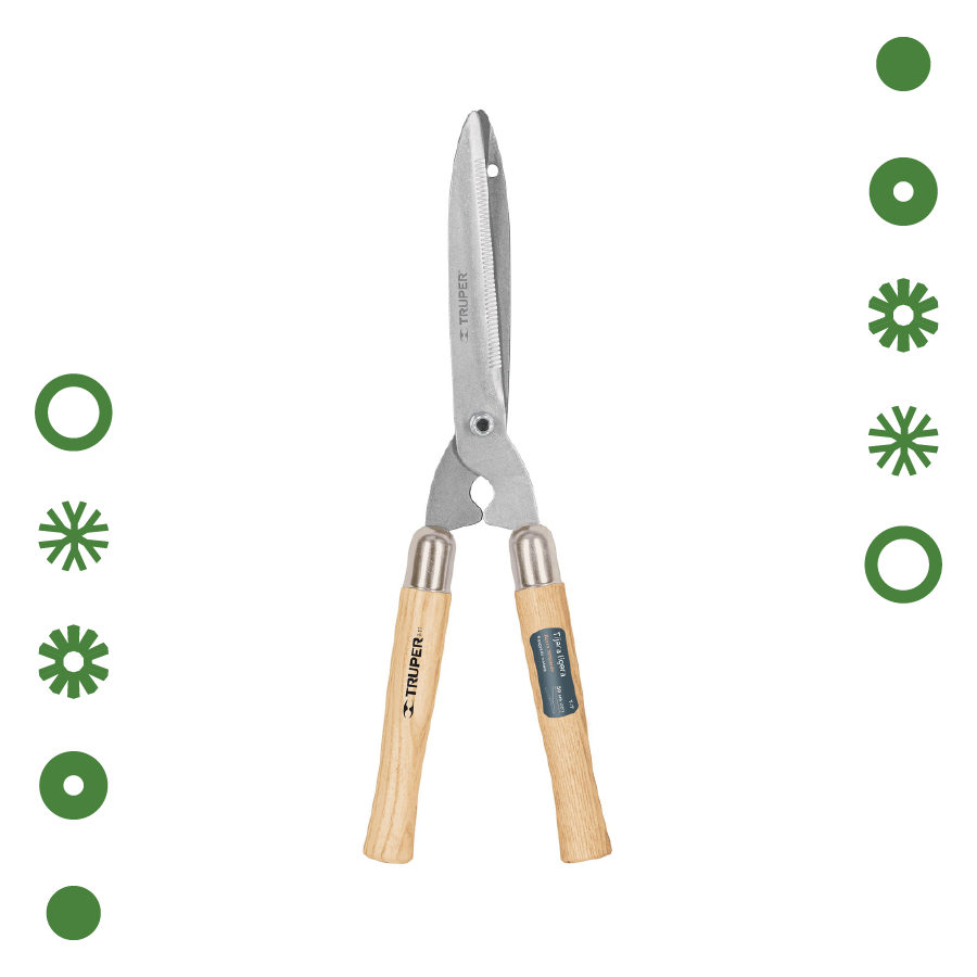 TIJERA PARA PODA 53 CM, LIGERA, MGOS DE MADERA, TRUPER