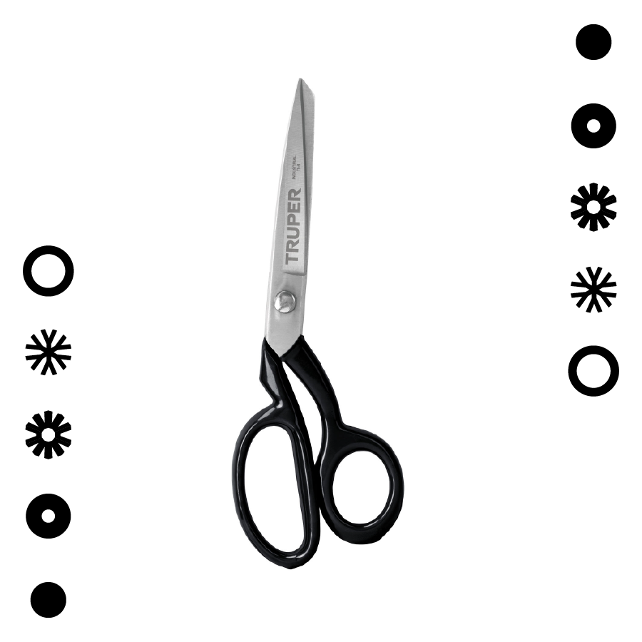 TIJERA 8" INDUSTRIAL PARA SASTRE, TRUPER