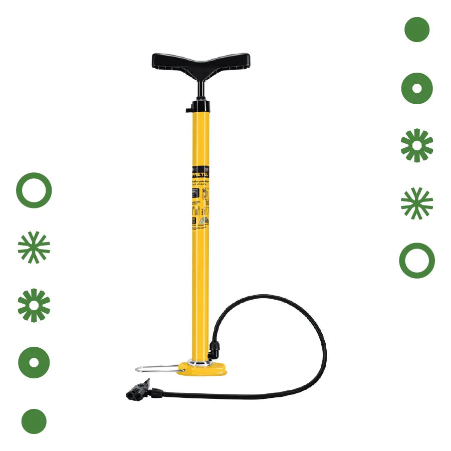 BOMBA MANUAL PARA INFLAR, 80 PSI, TRUPER - Vivero Yañez 
