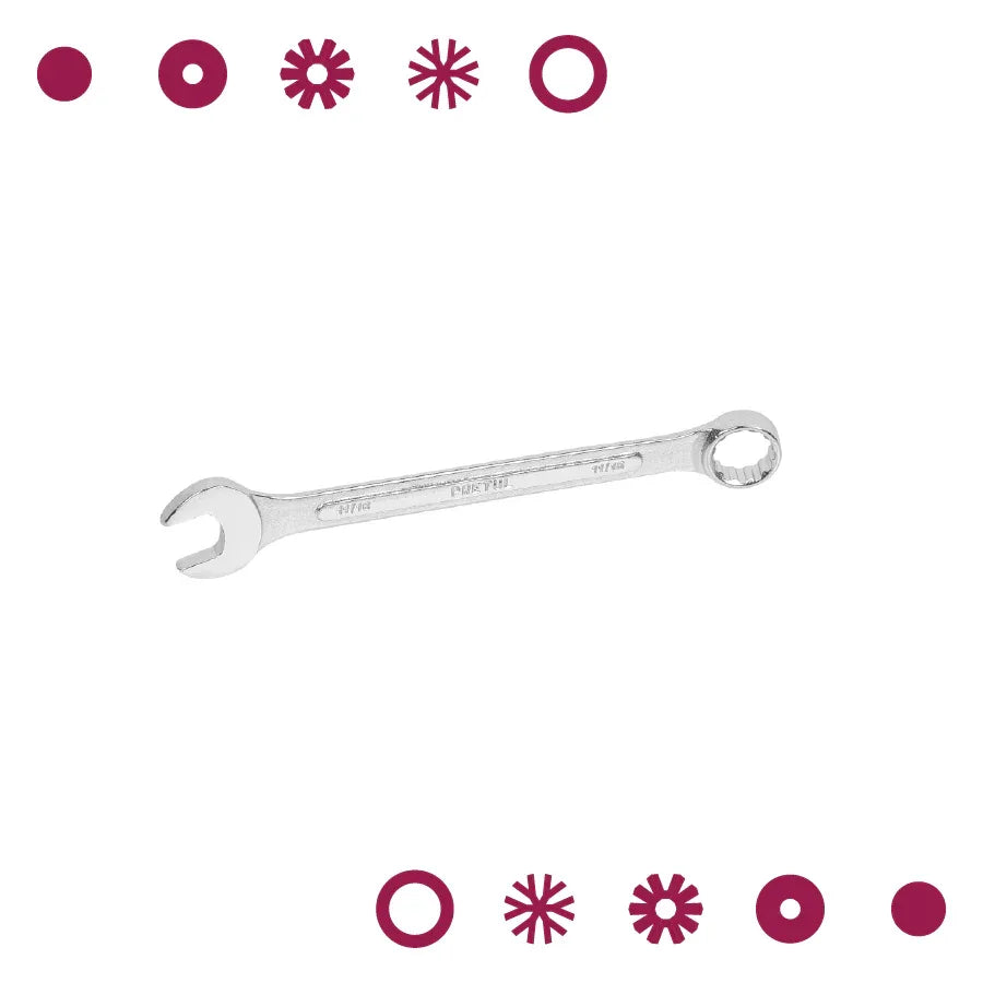 LLAVE COMBINADA 11/16" X 210 MM DE LARGO, PRETUL - Vivero Yañez 