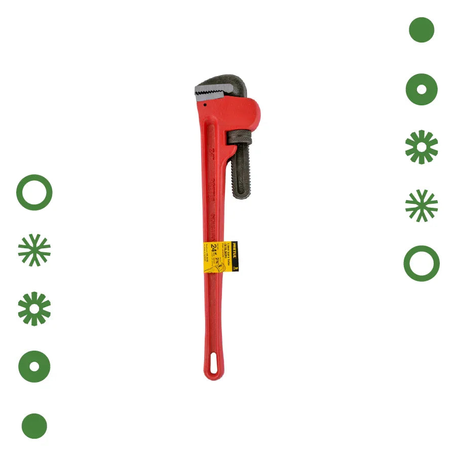 LLAVE STILSON 24" CUERPO DE HIERRO MALEABLE, PETRUL - Vivero Yañez 