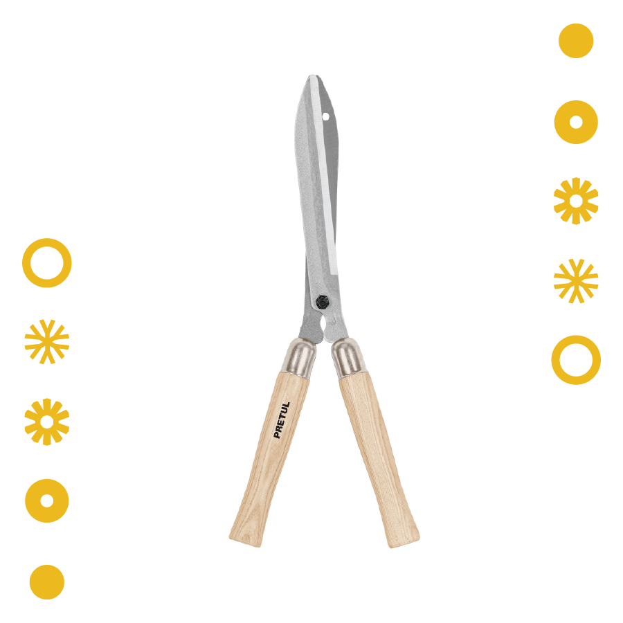 TIJERA PARA PODA 49 CM, MGOS DE MADERA, PRETUL