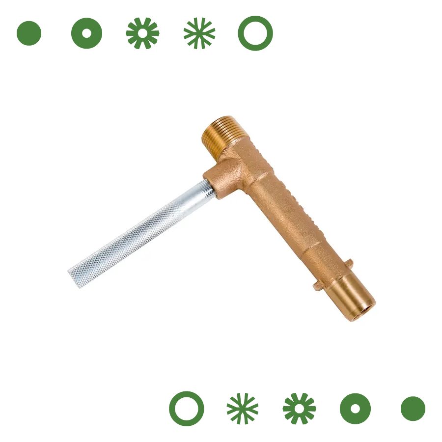 VALVULA TOMA RAPIDA 3/4 IN