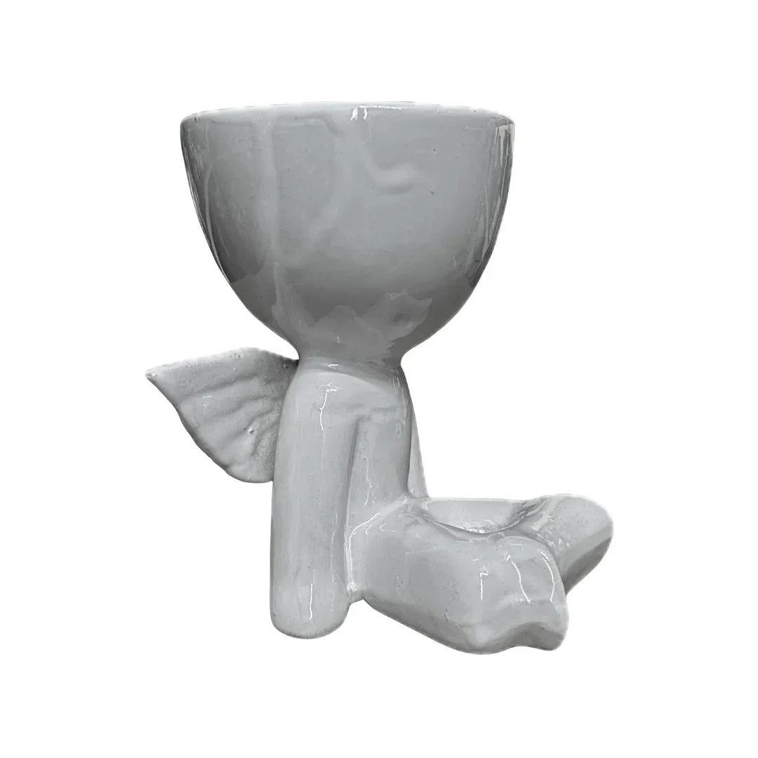 MACETA DE CERAMICA ANGELA - Vivero Yañez 