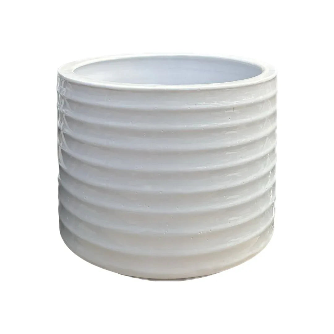 MACETA DE CERAMICA ANILLAR CHICO - Vivero Yañez 