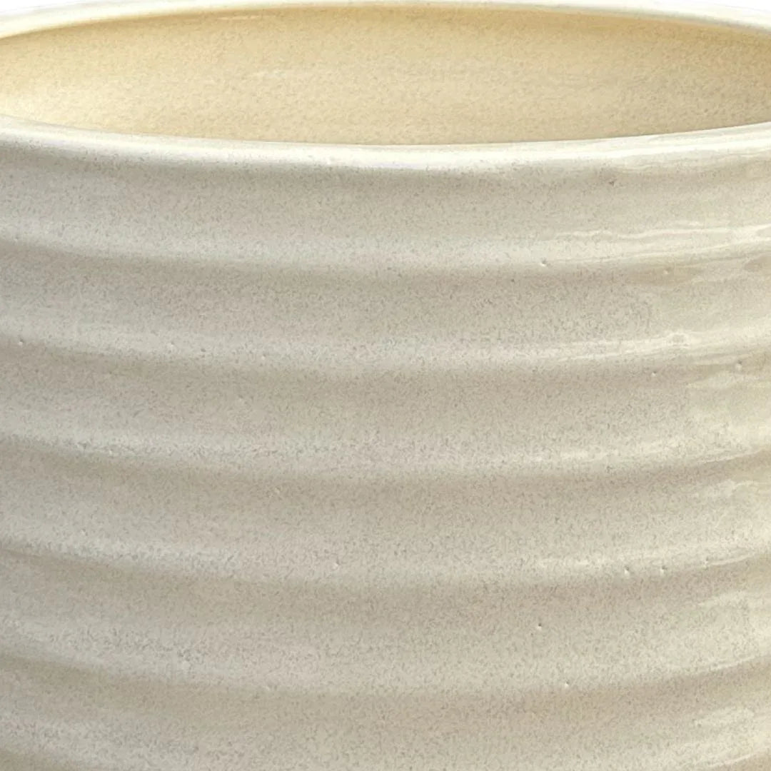 MACETA DE CERAMICA ANILLAR CHICO - Vivero Yañez 