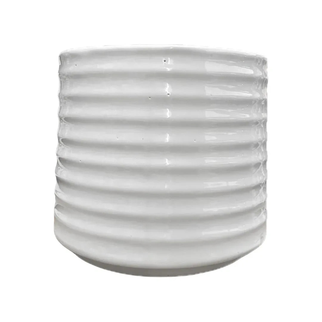 MACETA DE CERAMICA ANILLAR MEDIANO - Vivero Yañez 