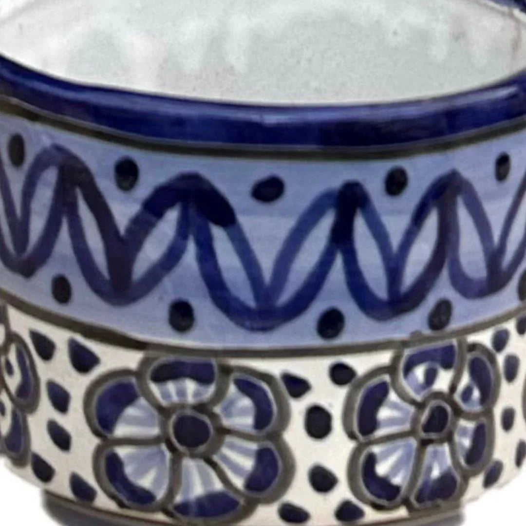 MACETA DE CERAMICA AZULEJO CHICO - Vivero Yañez 