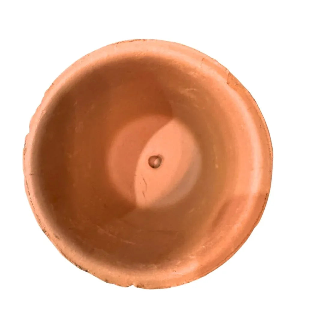 MACETA BARRO NATURAL C10 - Vivero Yañez 