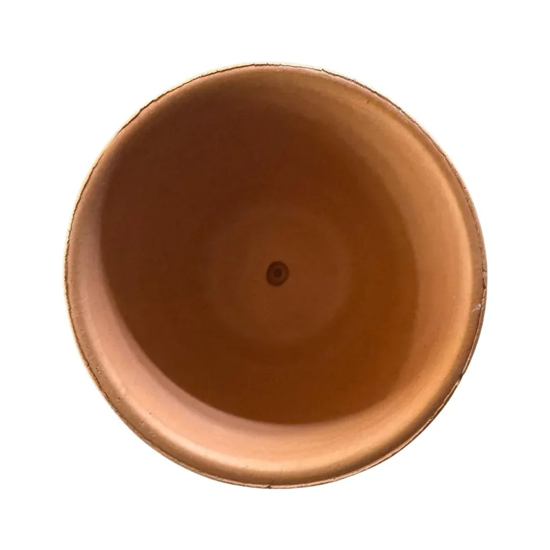 MACETA BARRO NATURAL CE14 - Vivero Yañez 