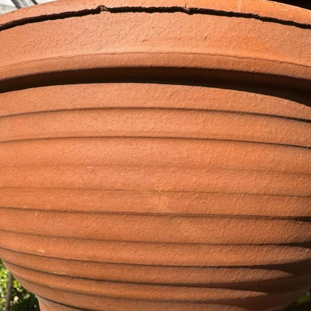 MACETA BARRO NATURAL CE24 - Vivero Yañez 