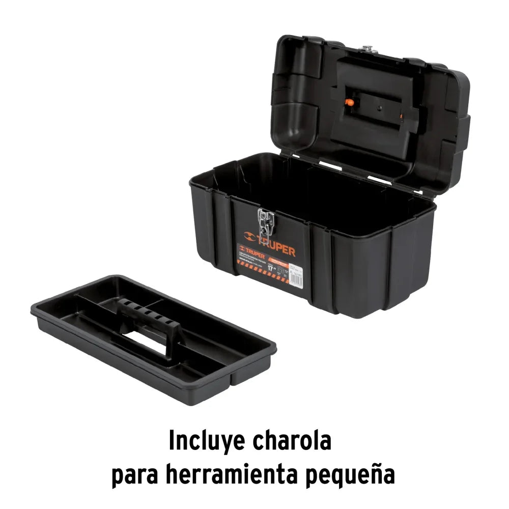 CAJA PARA HERRAMIENTA, PLÁSTICA DE 17", INDUSTRIAL - - Vivero Yañez 