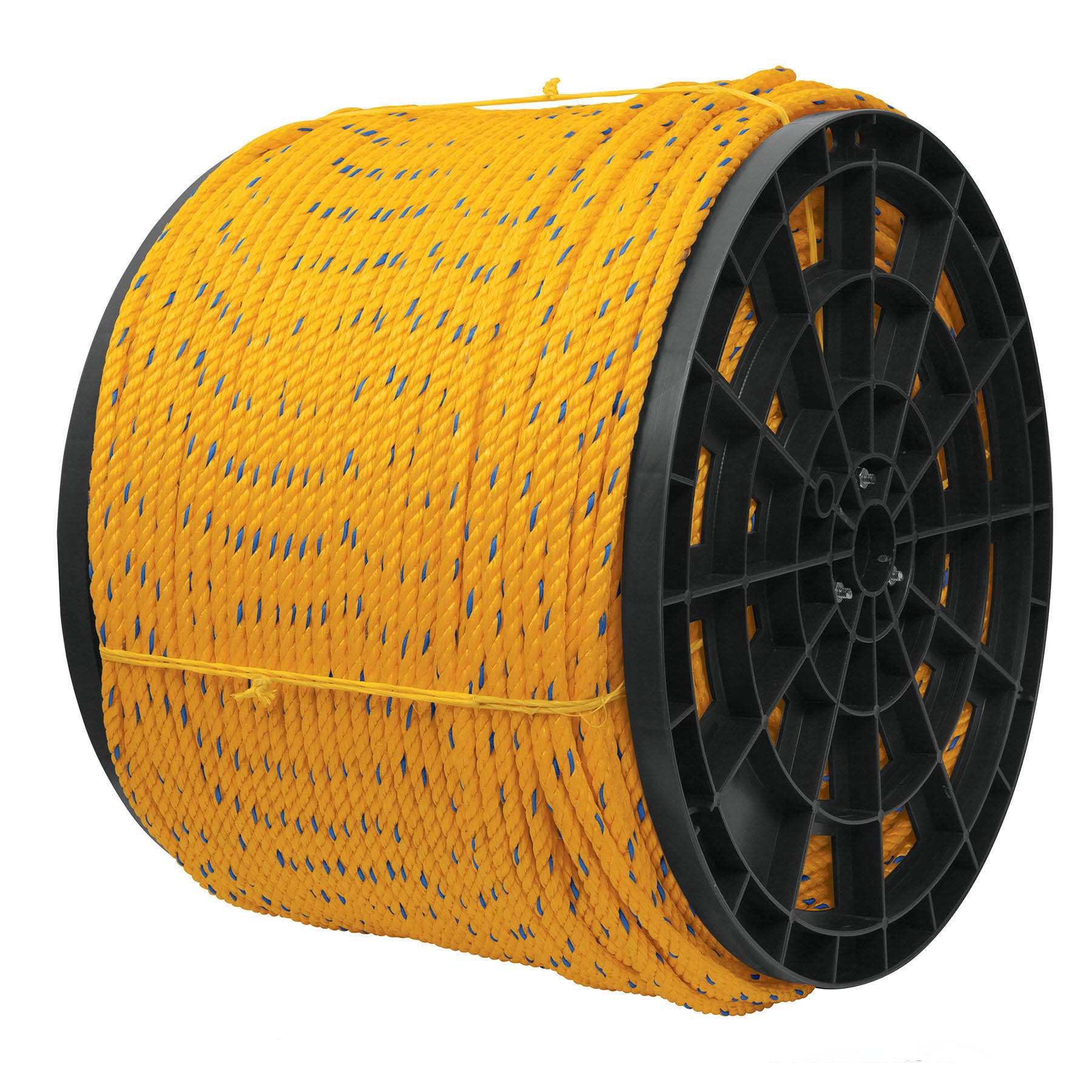 METRO CUERDA AMARILLA DE 6 MM ROLLO DE 920 M