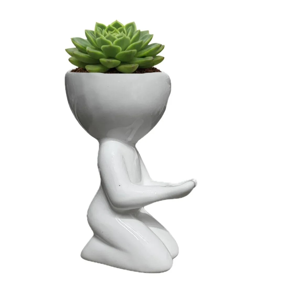 MACETA DE CERAMICA LAURA - Vivero Yañez 