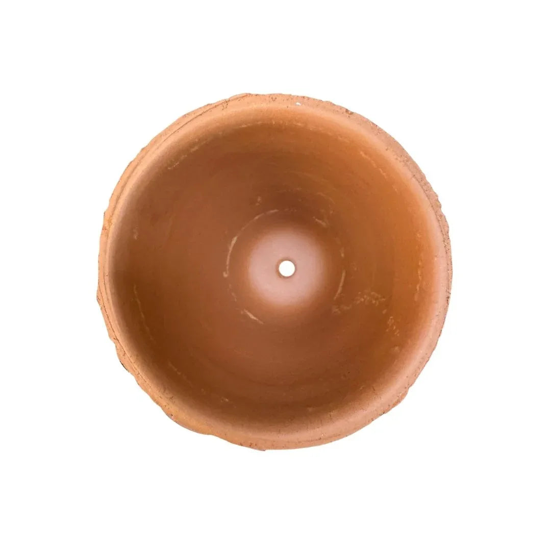 MACETA BARRO NATURAL M06 - Vivero Yañez 