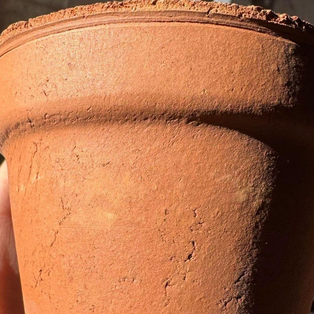 MACETA BARRO NATURAL M06 - Vivero Yañez 