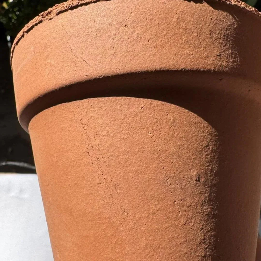 MACETA BARRO NATURAL M08 - Vivero Yañez 
