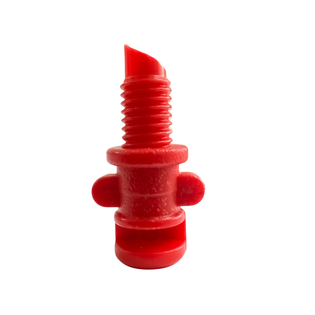 MICRO ASPERSOR 120 LPH, 180 GDO, COLOR ROJO