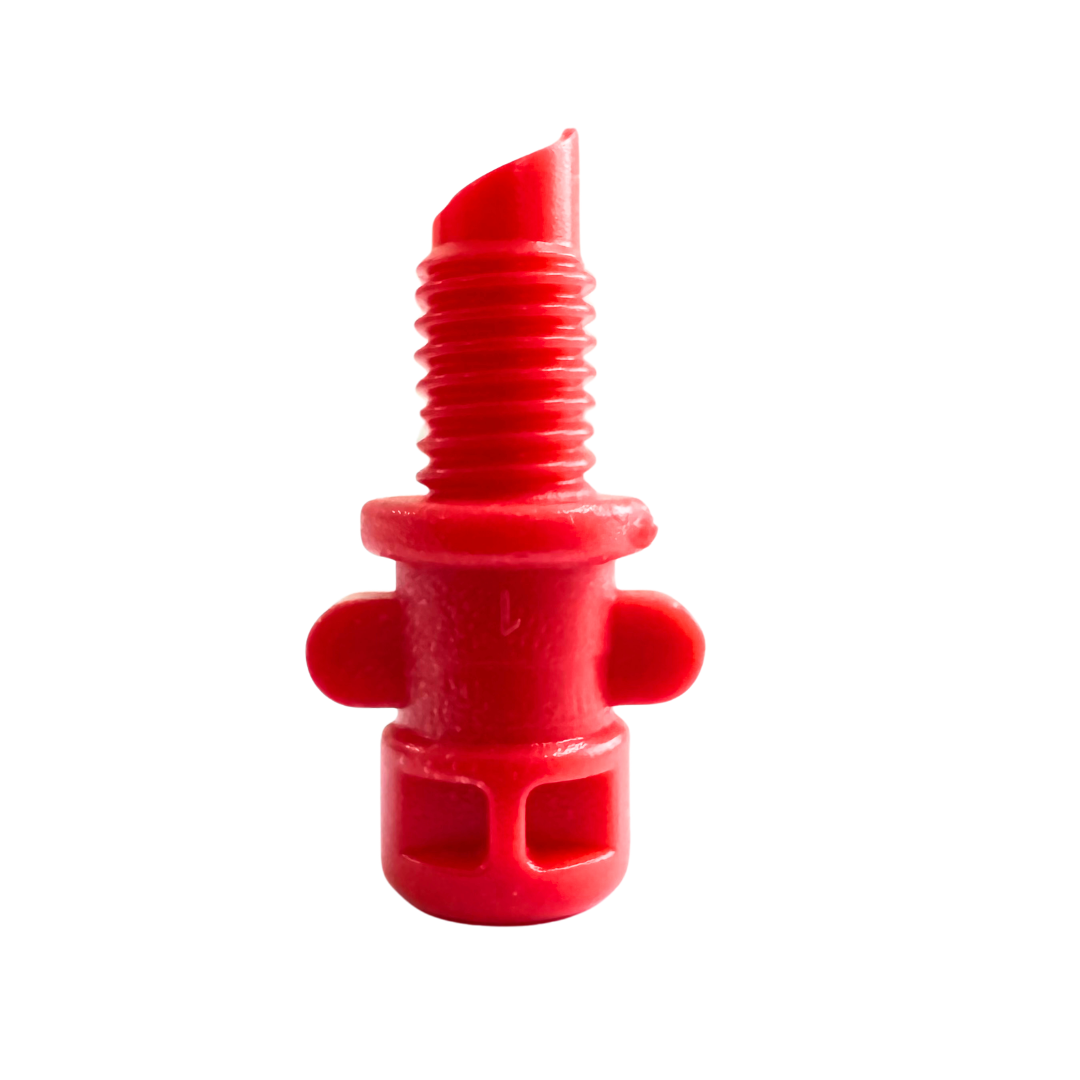 MICRO ASPERSOR 120 LPH, 180 GDO, COLOR ROJO