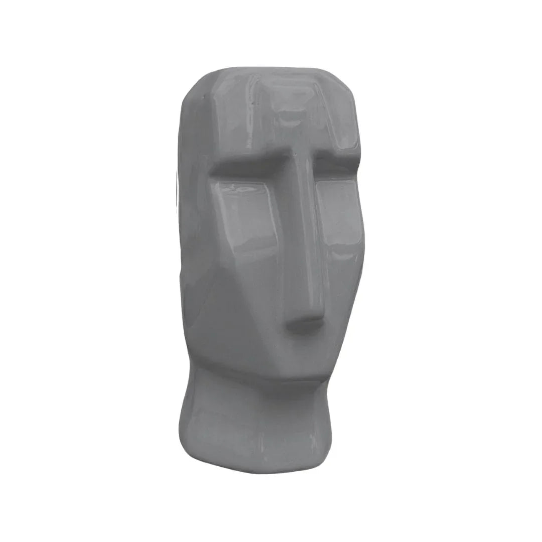 MACETA DE CERAMICA MOAI - Vivero Yañez 