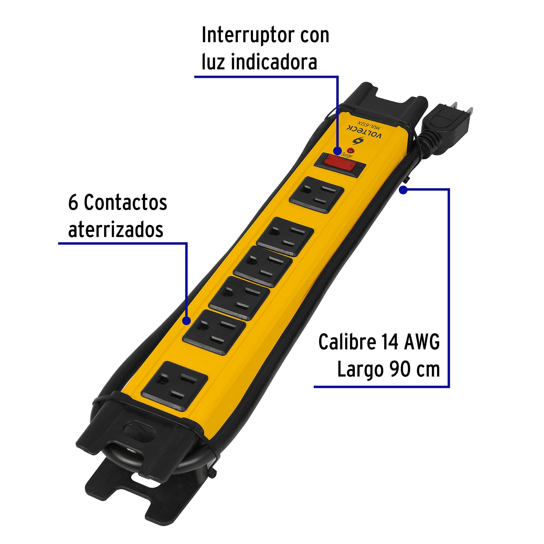 MULTICONTACTO 14 AWG INDUSTRIAL