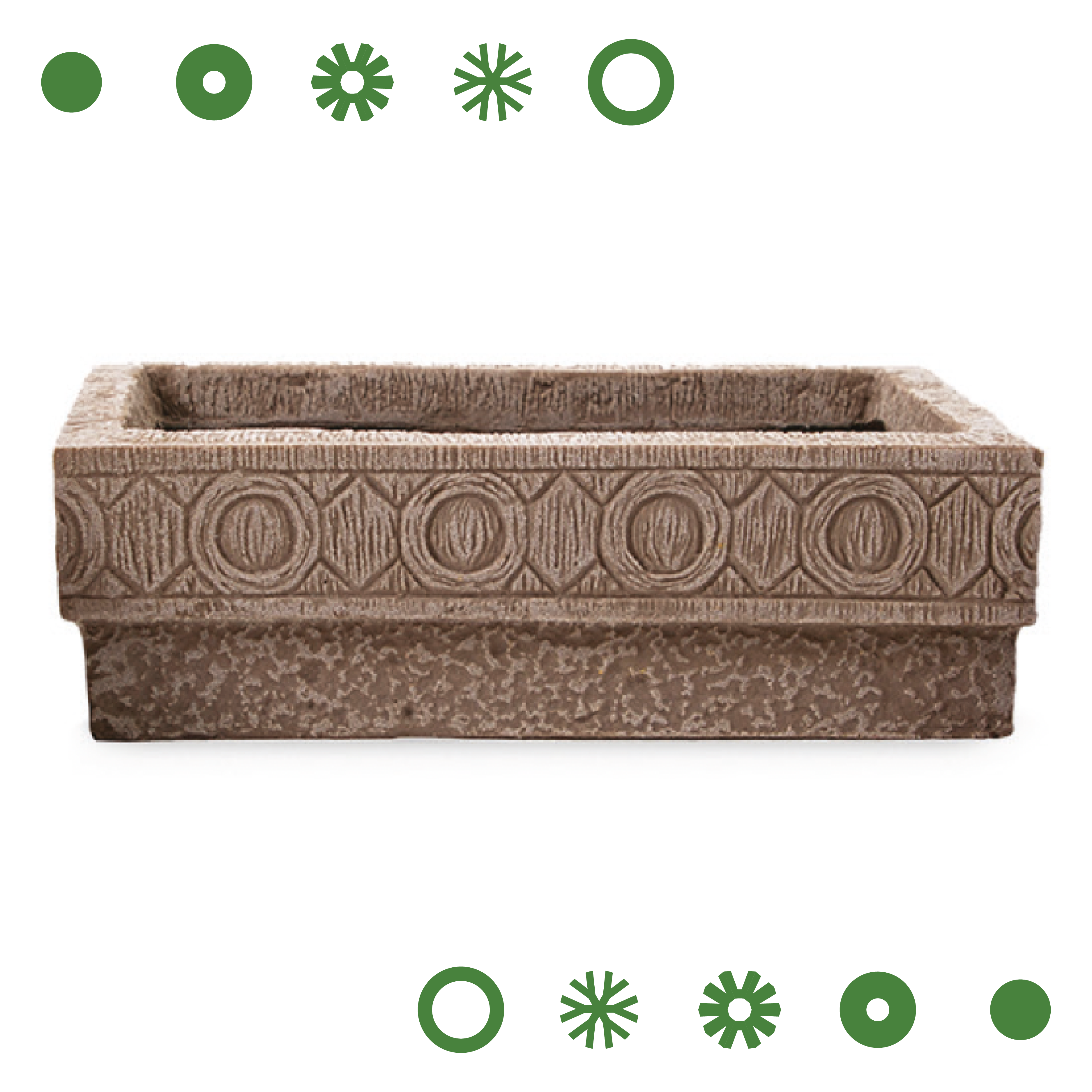 MACETA DE POLIETILENO MATEHUALA (BEIGE)