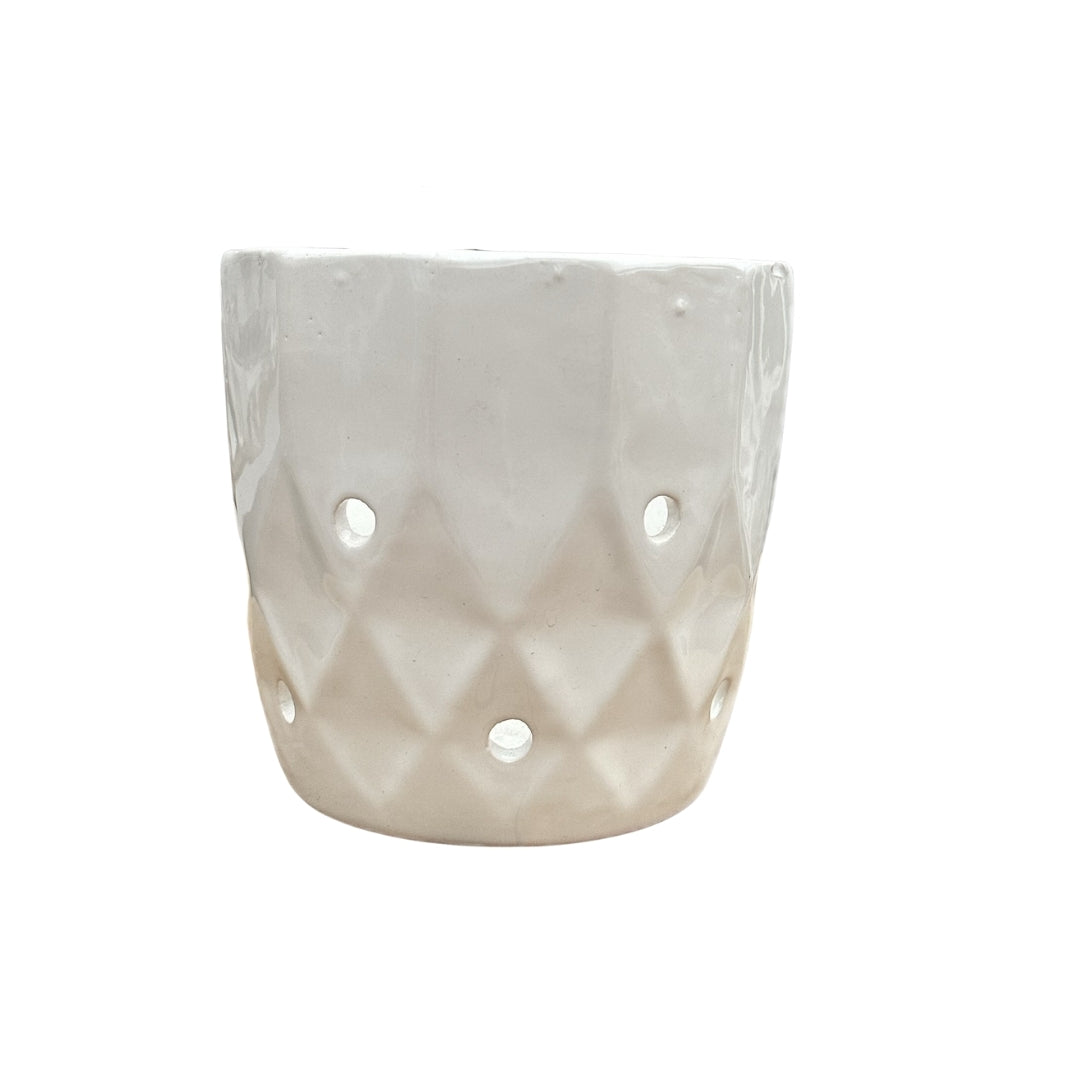 MACETA DE CERAMICA PETREO ORQUIDEA