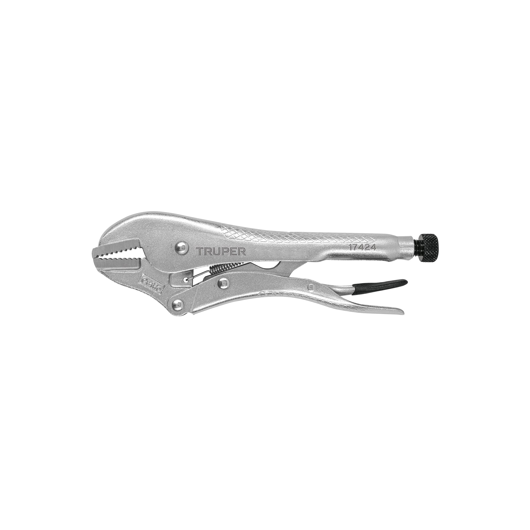 PINZA DE PRESION 10" MORDAZA RECTA, TRUPER