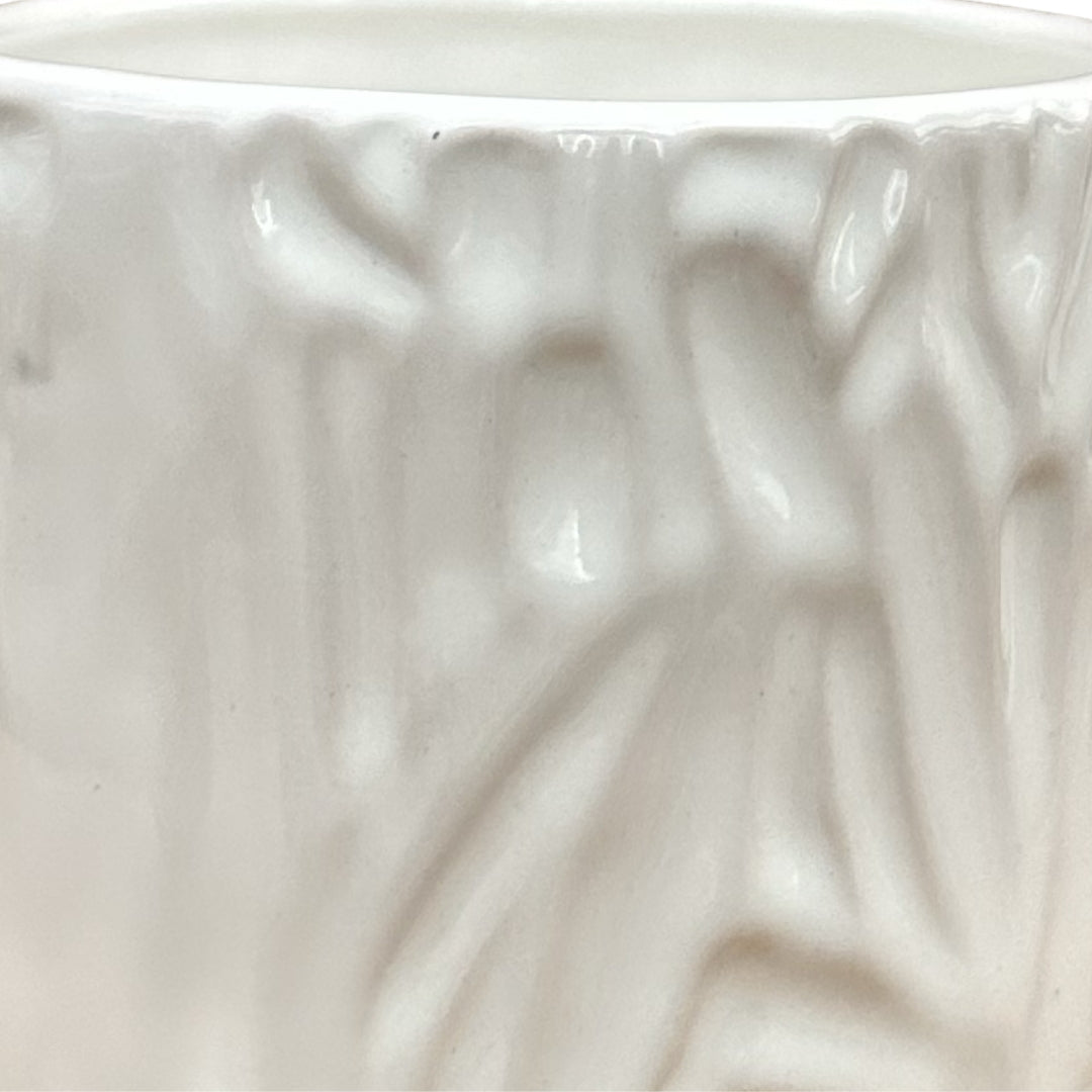 MACETA DE CERAMICA RELIEVE