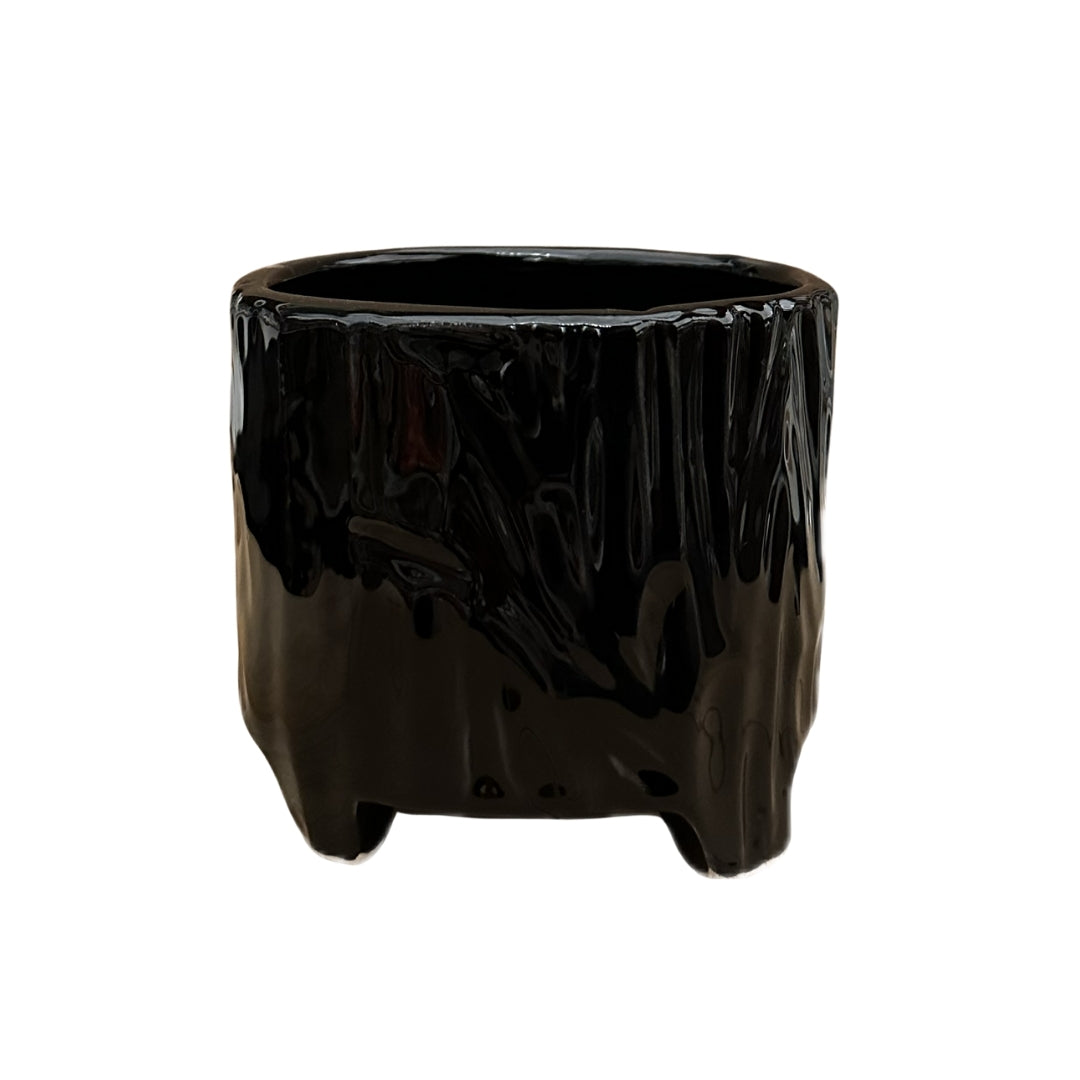 MACETA DE CERAMICA RELIEVE