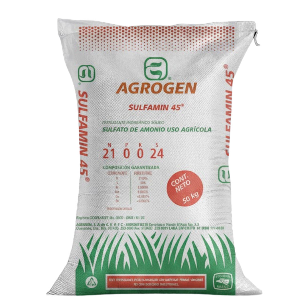 SULFATO DE AMONIO ESTANDAR (BULTO DE 25 KILOS)