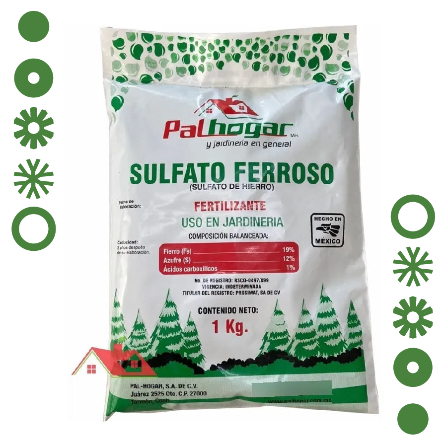 SULFATO FERROSO 25KG