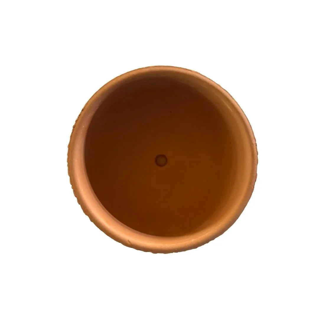 MACETA BARRO NATURAL T12 - Vivero Yañez 