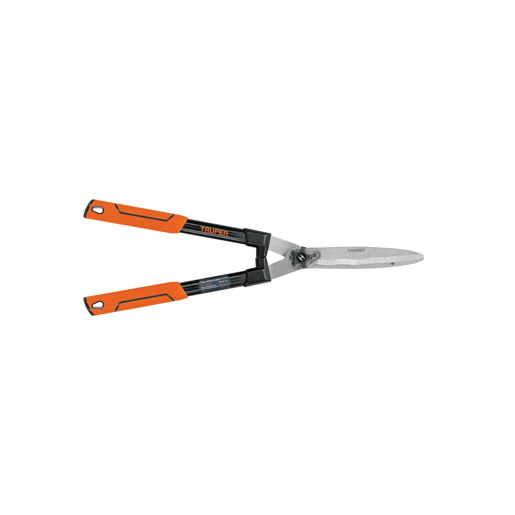 TIJERA PODA 60 CM,FILO ONDULADO,MANGO ACERO CON GRIP, TRUPER