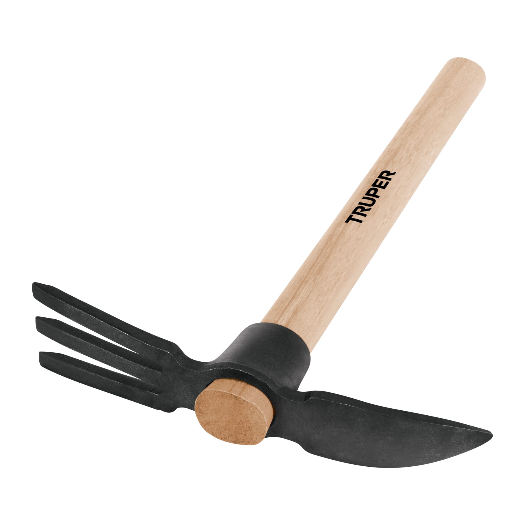 RASTRILLO-PICO, MANGO DE MADERA 14", TRUPER