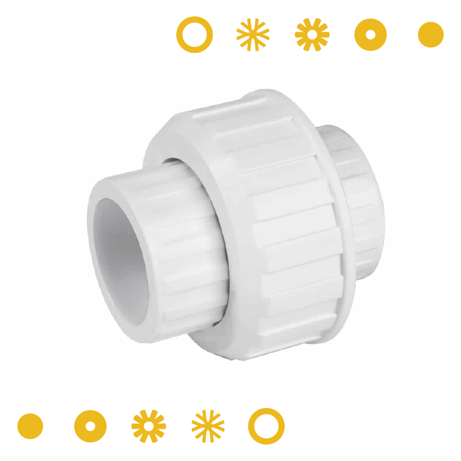 TUERCA UNION PVC DE 2" +