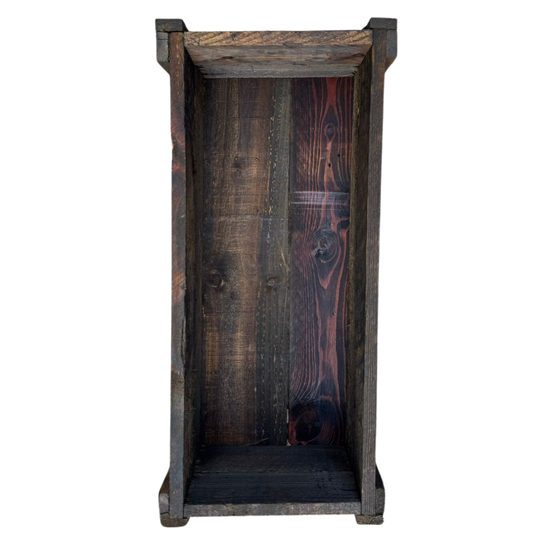 MACETA MADERA JARDINERA RECTANGULAR GRANDE