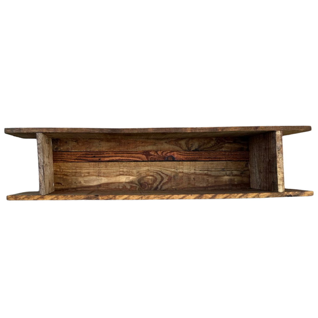MACETA MADERA TIPO JARDINERA RECTANGULAR LARGA