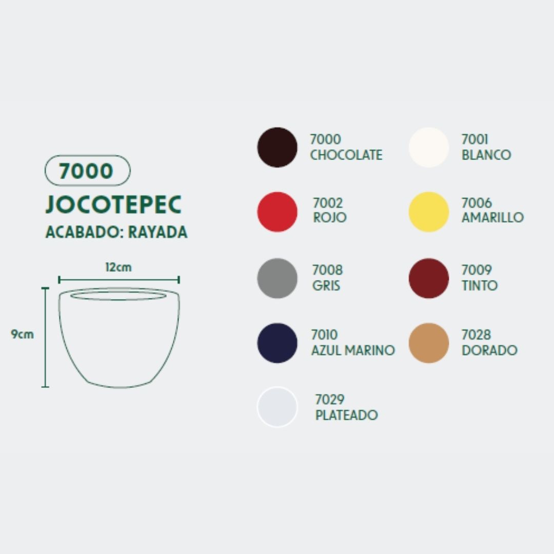 MACETA DE POLIETILENO JOCOTEPEC (BLANCO)