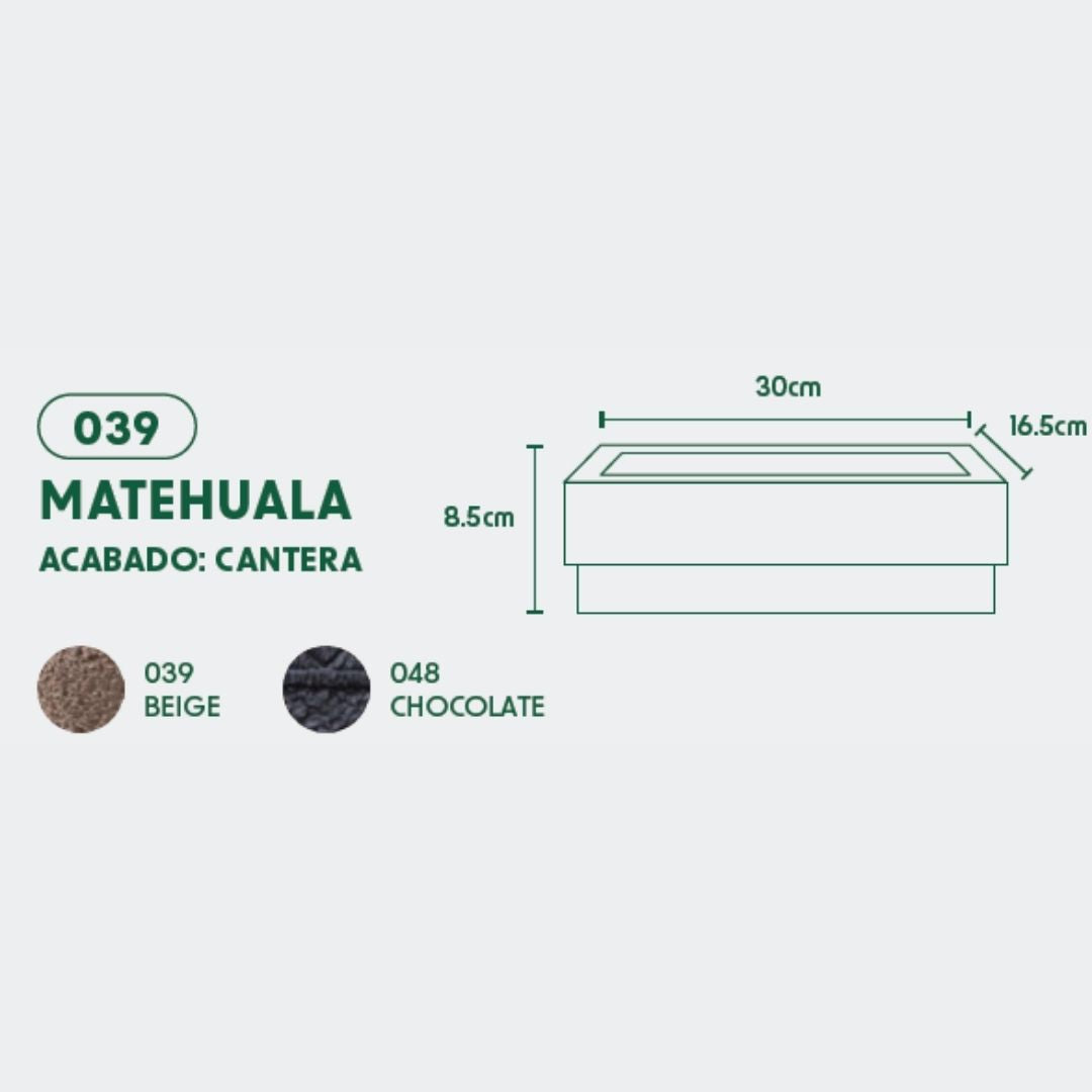 MACETA DE POLIETILENO MATEHUALA (BEIGE)